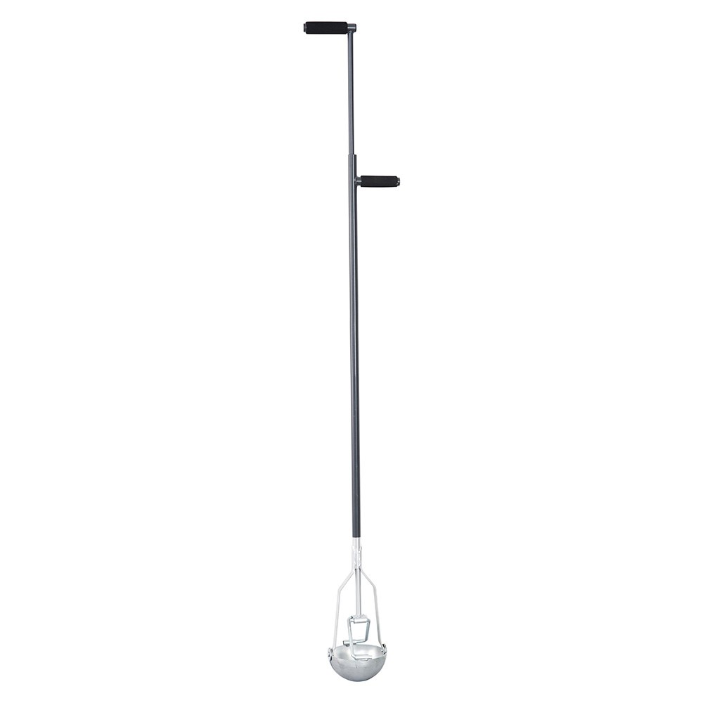 Limpador de sumidouros com caçoula abertura central, Ø13 cm x 148 cm