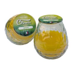 Vela citronela copo vidro Ø9,5 x 10,5 cm