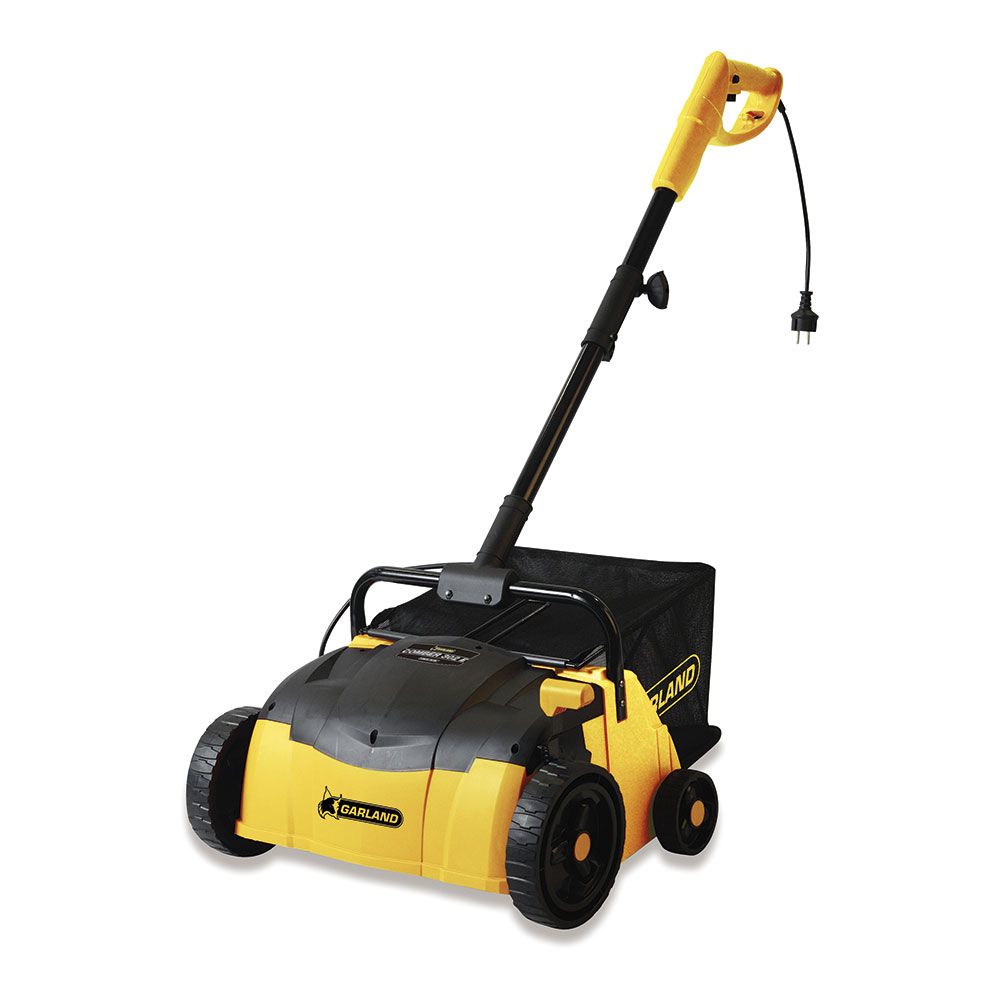 Escarificadora/varredora elétrica para relva artificial 1400w 302e-v19