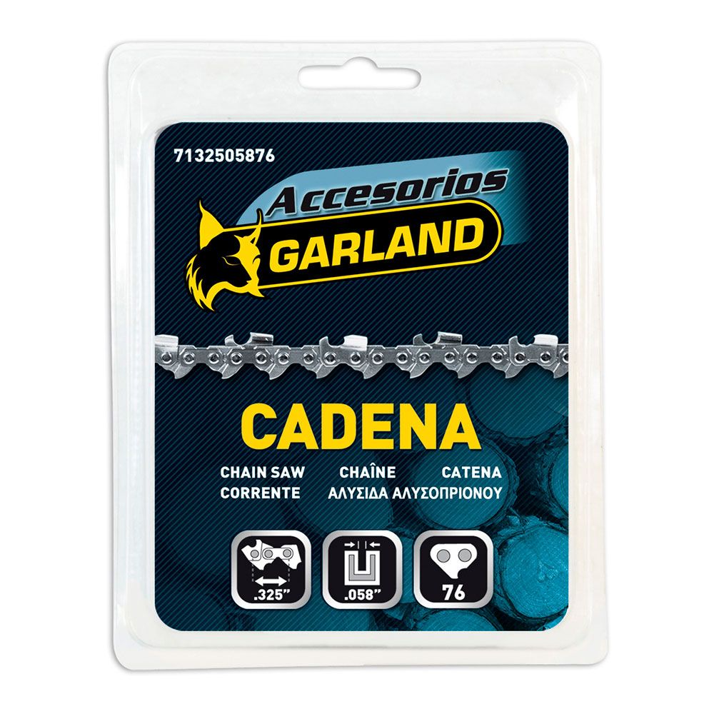 Corrente de motosserra para guia de 20 POL / 50 cm, 76 elos, 325 POL, espessura 0,058 POL