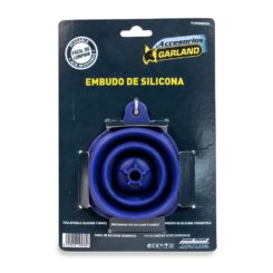 Funil de silicone dobrável