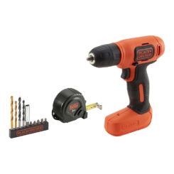 Kit berbequim/aparafusadora ultracompacto, recarregável 7,2 v, ø10 mm com 11 acessórios