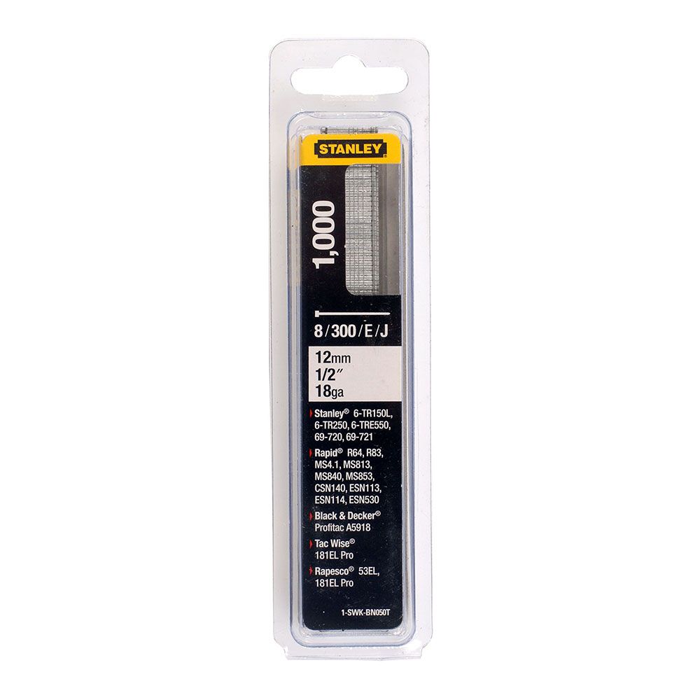 Pregos brad 8/300/E/TIPO J - 12 mm, 1000 un