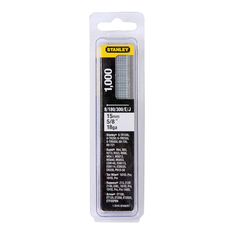 Pregos brad 8/300/E/TIPO J - 15 mm, 1000 un