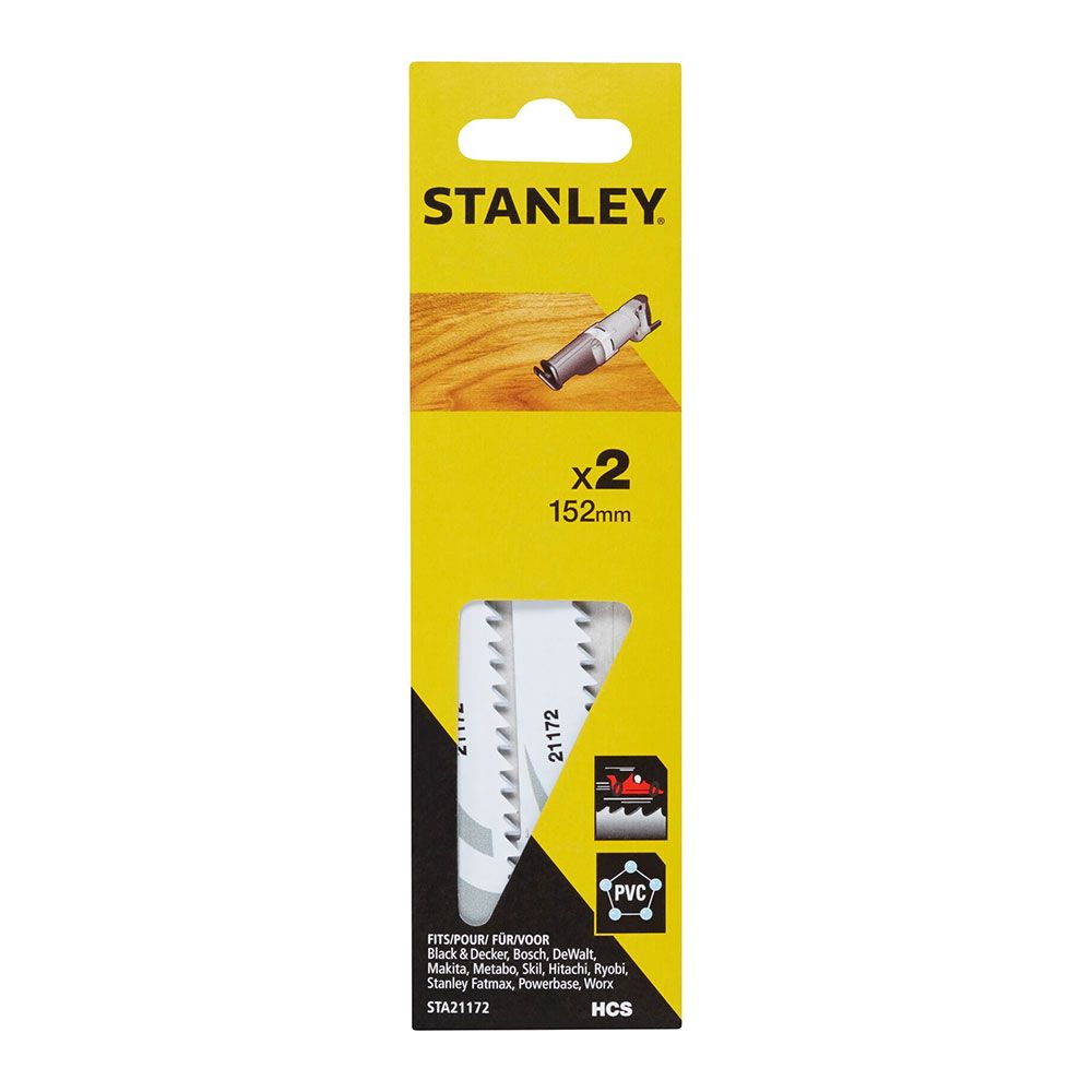 Folha serra sabre 15,2 cm corte fino e reto, pack 2 unid