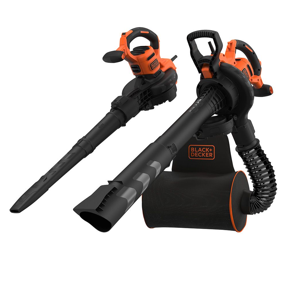 Aspirador/soprador/triturador de mochila 3000 W com cabo