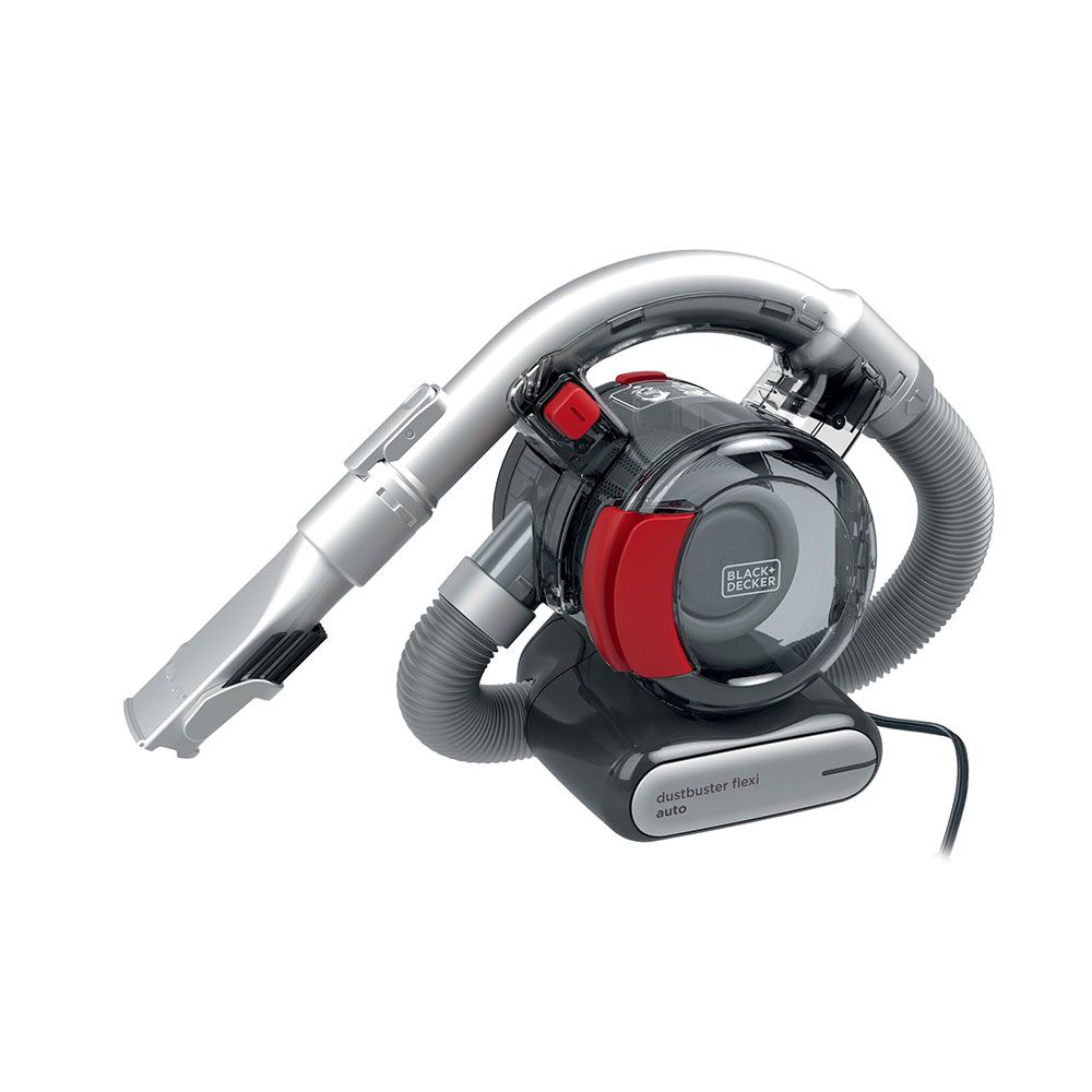 Aspirador de carro flexi 12 V com acessórios, cabo 5 m