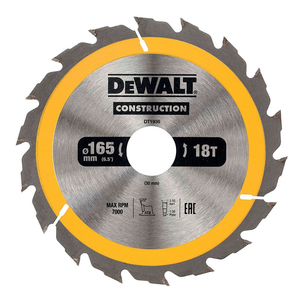 Disco para construção Ø165x30mm 18T (AC)