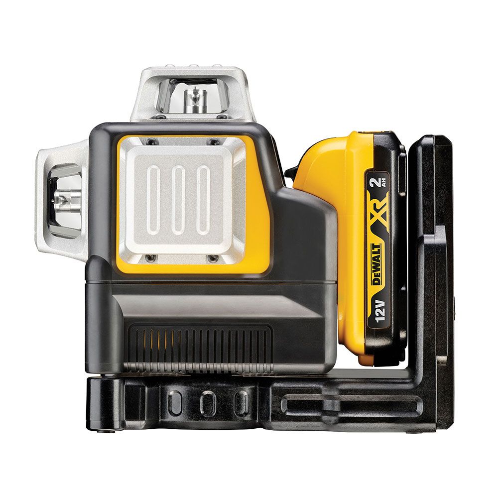 Nível laser autonivelante verde com 3 linhas 360° xr 12v com bateria - Image 4