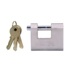 Cadeado de latão reforçado de segurança 60 mm, blister