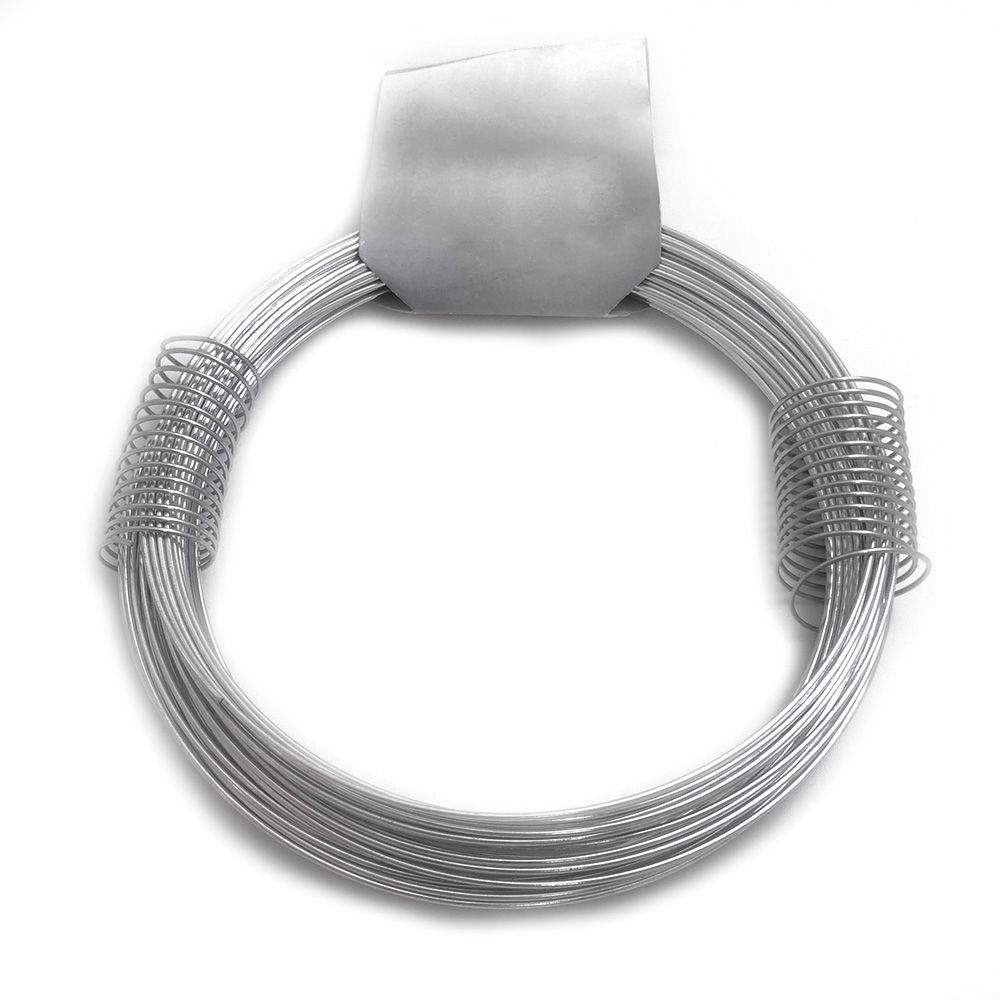 Arame zincado N° 5, 160 GR, calibre 1,00 mm x 27 m