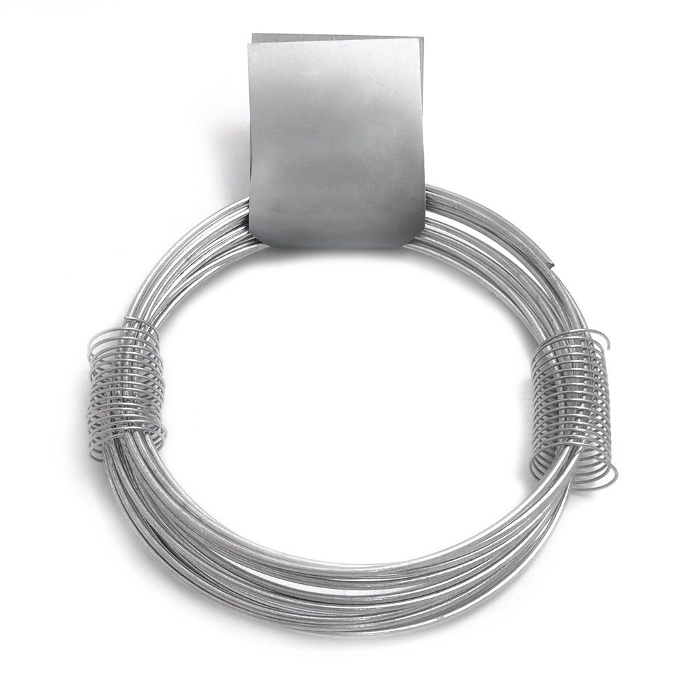 Arame zincado N° 10, 205 GR, calibre 1,50 mm x 15 m