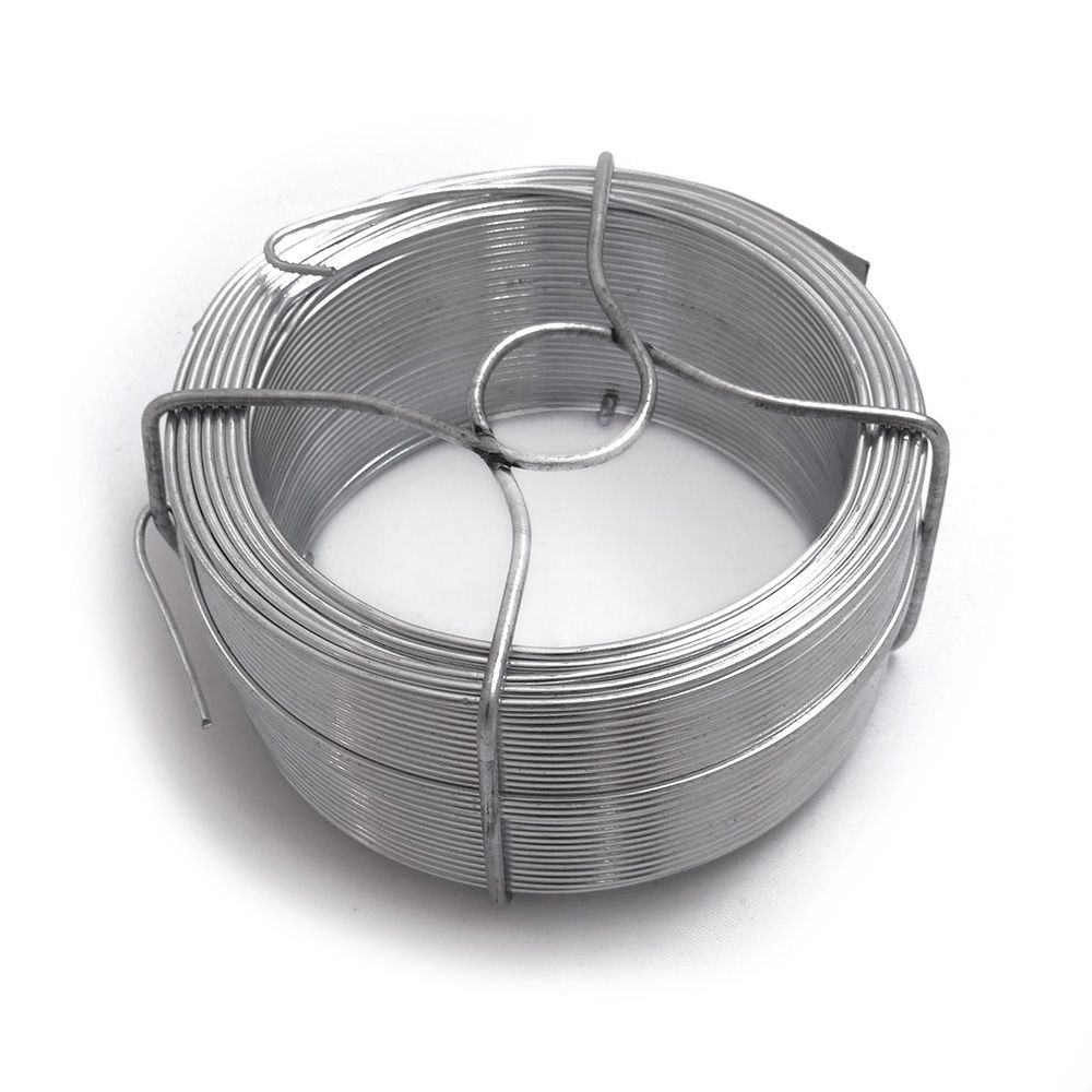 Arame zincado N° 8, 510 GR, calibre 1,30 mm x 50 m
