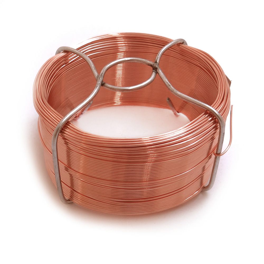 Arame cobre N° 3, 200 GR, calibre 0,80 mm x 50 m