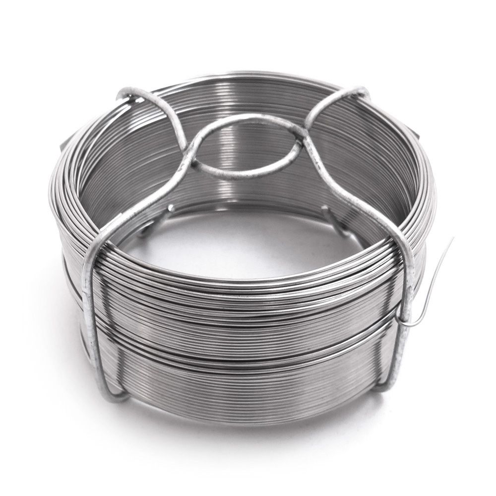 Arame aço inoxidable N° 3, 200 GR, calibre 0,80 mm x 50 m