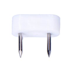 Pack 6 UDS. limitador armário 2 pontas 7x18mm branco