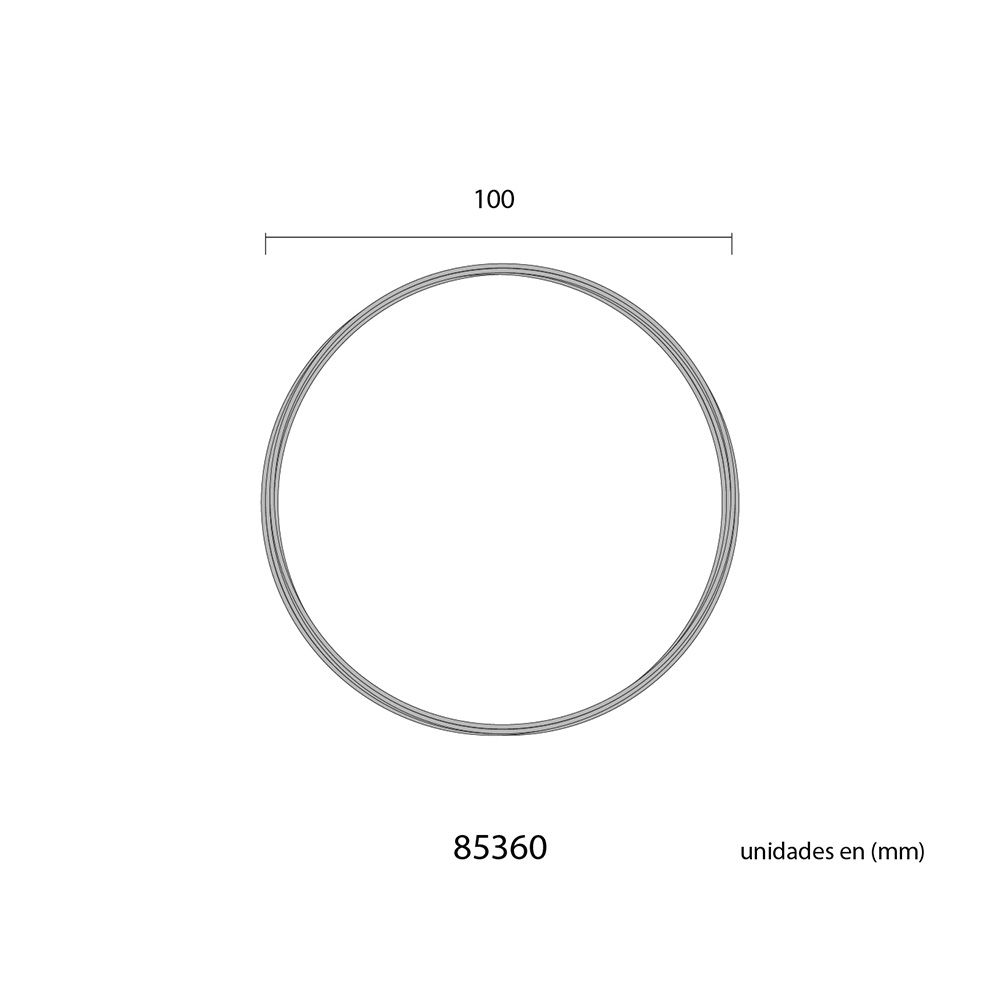 Arame de alumínio prata, calibre Ø1,5 mm x 5 m - Image 2