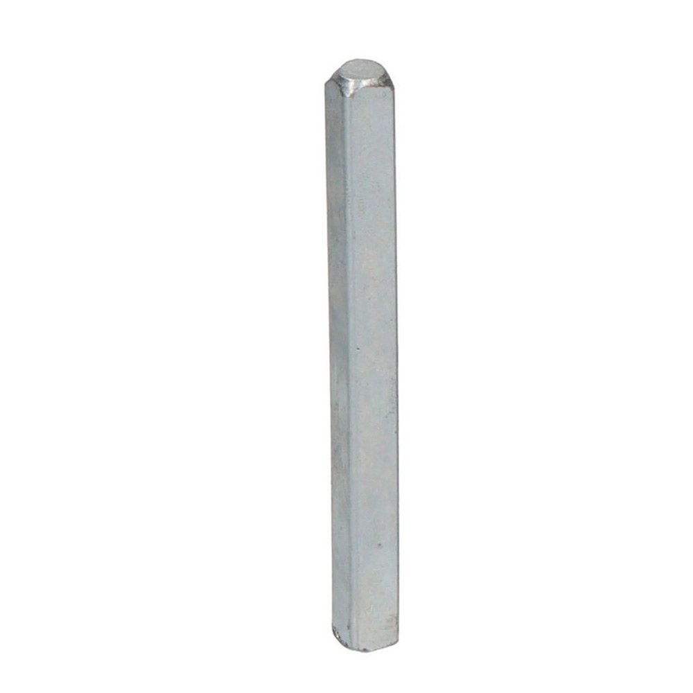 Quadrado de aço galvanizado, 9 x 9 x 110 mm