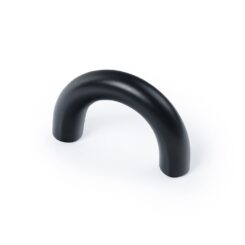 Puxador para móveis tipo modelo 150, em metal com acabamento preto fosco, 8 x 40 x 24 mm, blister 4 un