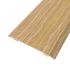 Junta de aço para mesmo nível, 40 x 3,5 mm, adesiva, flooring, lillooet, 83 cm