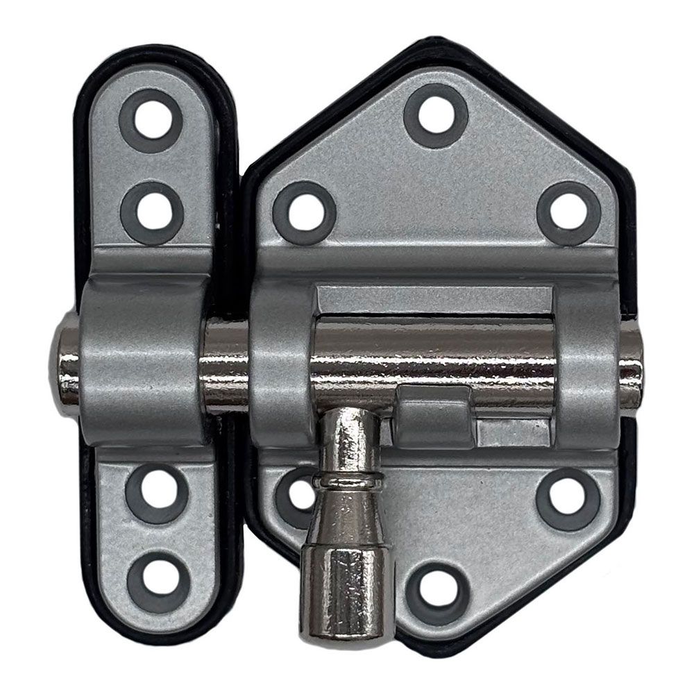 Pino reforçado com base plástica 40 mm cromado fosco