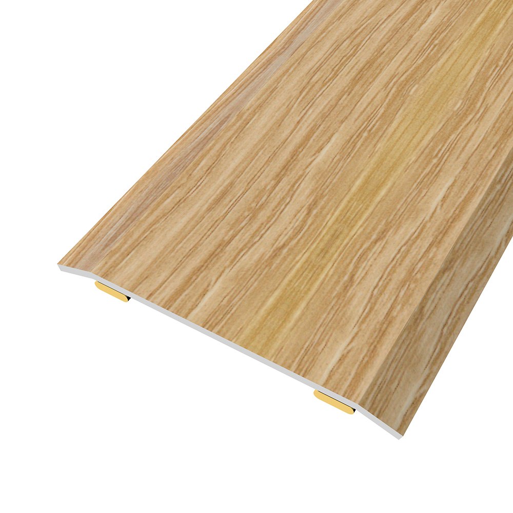 Junta de aço para mesmo nível, 40 x 3,5 mm, adesiva, flooring, lillooet, 166 cm