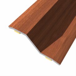Junta de aço para desnível 8-14 mm, adesiva, flooring, sapeli, 83 x 3,6 cm