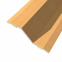 Junta de aço para desnível 8-14 mm, adesiva, flooring, carvalho, 83 x 3,6 cm
