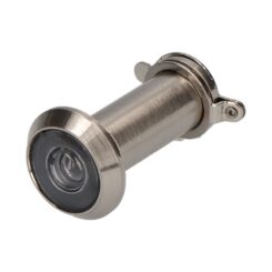 Olho mágico em zamak niquel acetinado MR01 Ø14 x 35-60 mm