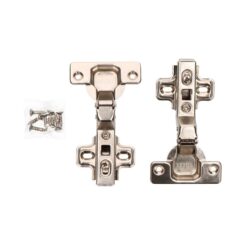 Dobradiça de copo com clipe, super angulada, modelo BC03, fabricada em aço zincado, 35 mm, 2 un, blister