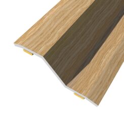 Junta de aço para desnível 8-14 mm, adesiva, flooring, lillooet, 166 x 3,6 cm