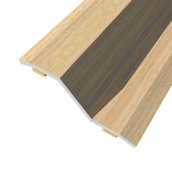 Junta de aço para desnível 8-14 mm, adesiva, flooring, yellowstone, 166 x 3,6 cm