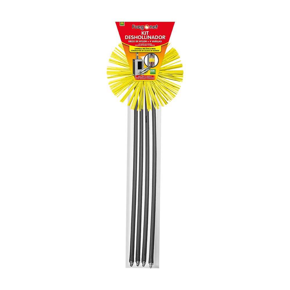 KIT limpa fuligem nylon Ø200 mm