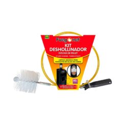 KIT limpa fuligem para lareiras de péletes Ø80 mm 3 m