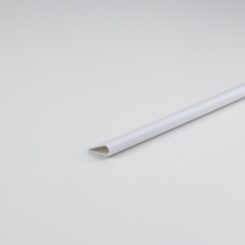 Perfil DIY, estrutura em PVC branco, 1000 x Ø5 mm