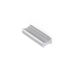 Puxador para móveis em alumínio, modelo 2279, com acabamento anodizado fosco, 32 mm, blister 4 un