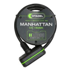 Cabo espiral citadel preto 150cm CC 150/8/K cidatel
