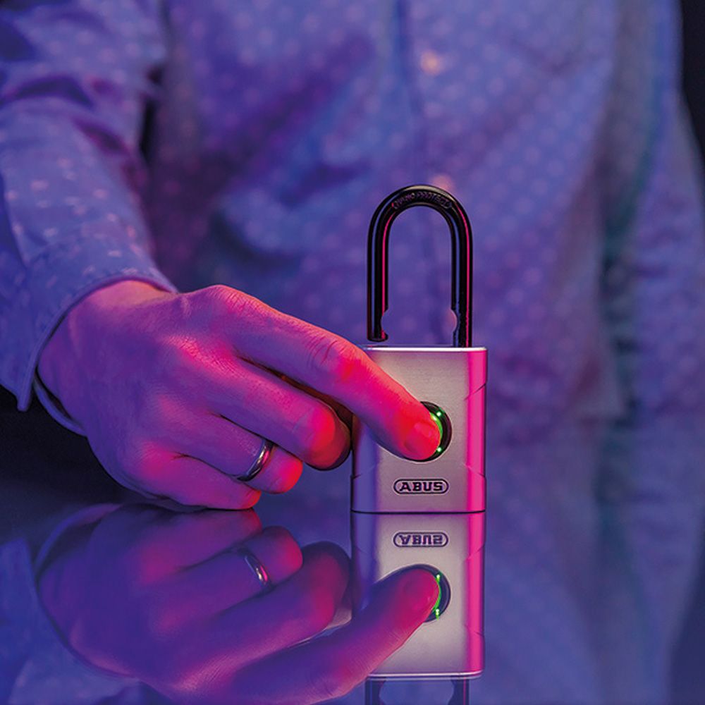 Cadeado impressão digital abus touch 45mm 57/45 abus - Image 5