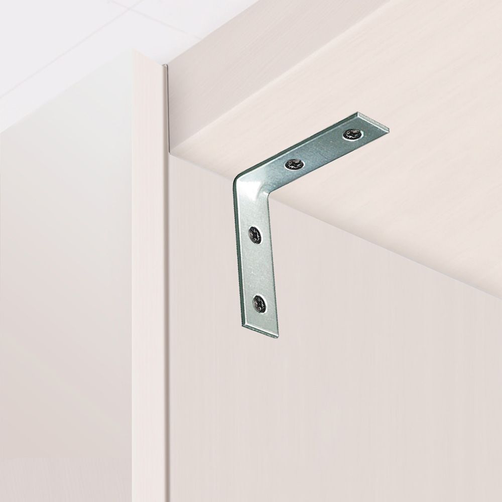 Reforço ângulo AN02, aço zincado, 60 x 60 x 15 mm. 4 unidades - Image 3