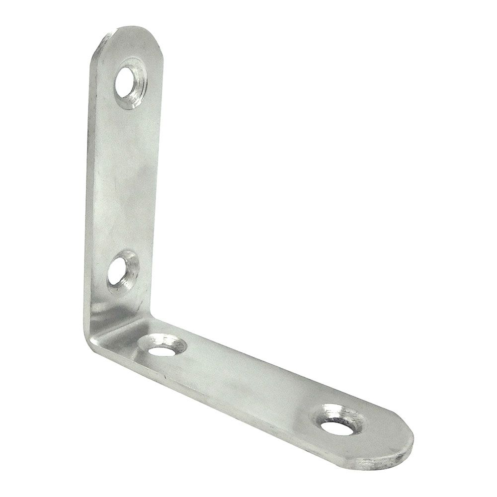 Ângulo de reforço AN24, aço inoxidável, 60 x 60 x 19 mm. 4 unidades - Image 3