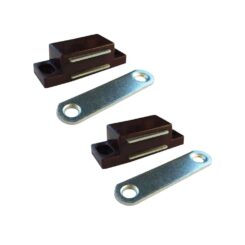 Fecho magnético IM02, castanho, 56 x 18 mm,  2 unidades