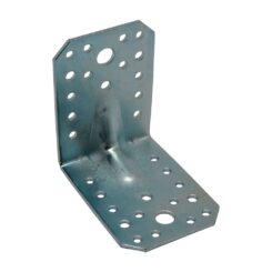 Ângulo de peso AN16 zincado 85 x 85 x 65 mm