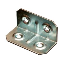 Ângulo de reforço AN05 zincado 20 x 20 x 40 mm