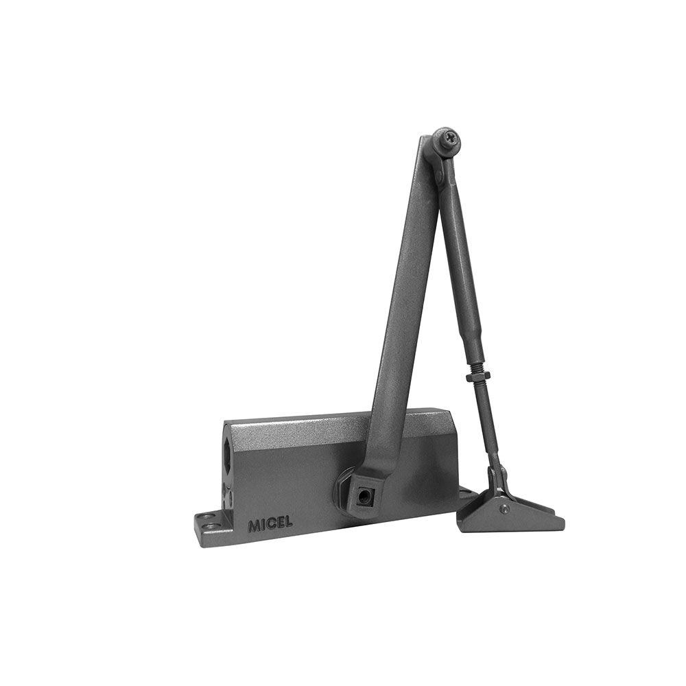 Fecho de porta sem retentor MC01-S prata