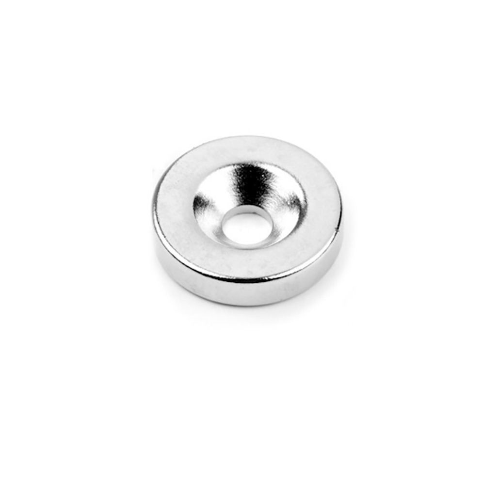 Íman neodímio anel IM31 níquel 12 x 6 (Ø8-4) mm