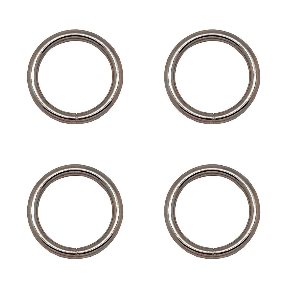 Argola soldada AP14, 5 x 40 mm, zincado, blíster 4 unidades