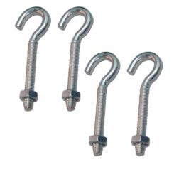 Camarão aberto com porca HM02, M3 x 30 mm, zincado, blíster 4 unidades