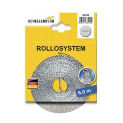 Fita para persianas cinza 23 mm x 6 m