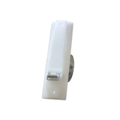 Enrolador de embutir com espelho branco sistema maxi 25 x 165 x 140 mm (140 x 155 mm)