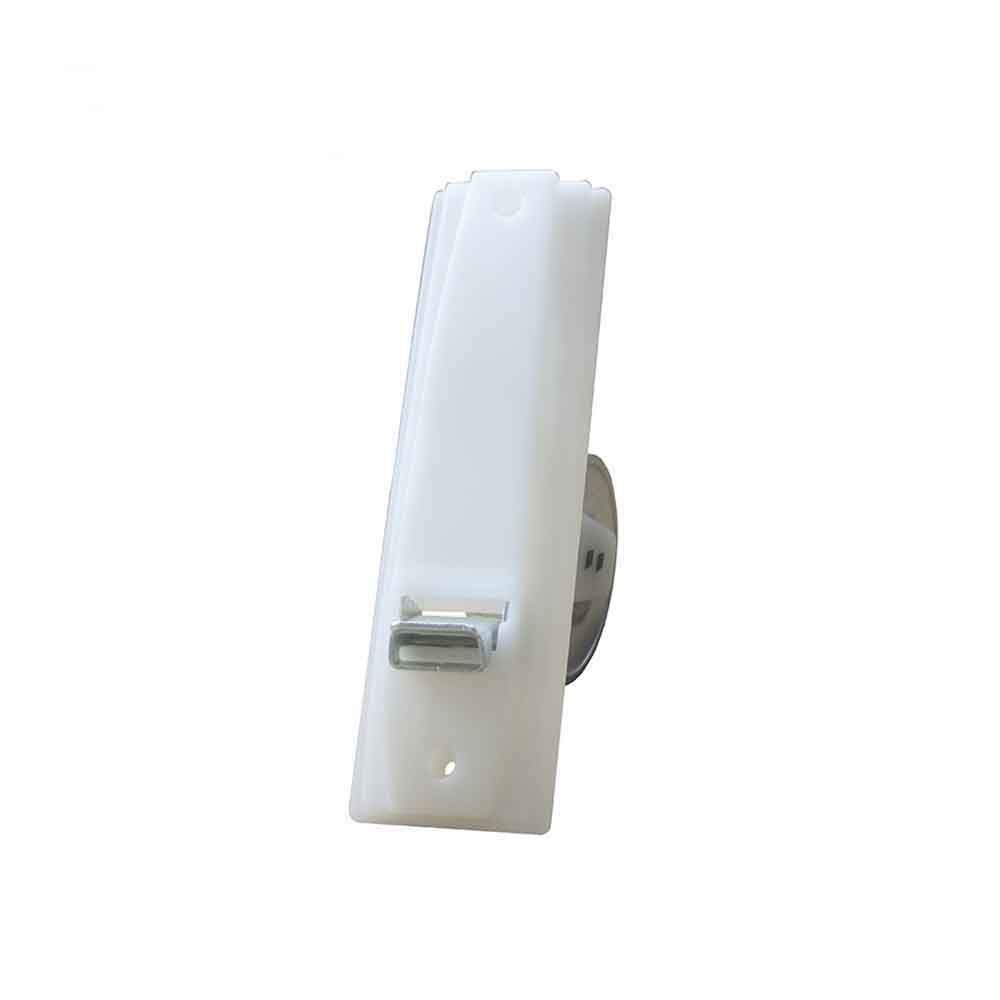 Enrolador de embutir com espelho branco sistema maxi 25 x 165 x 140 mm (140 x 155 mm)